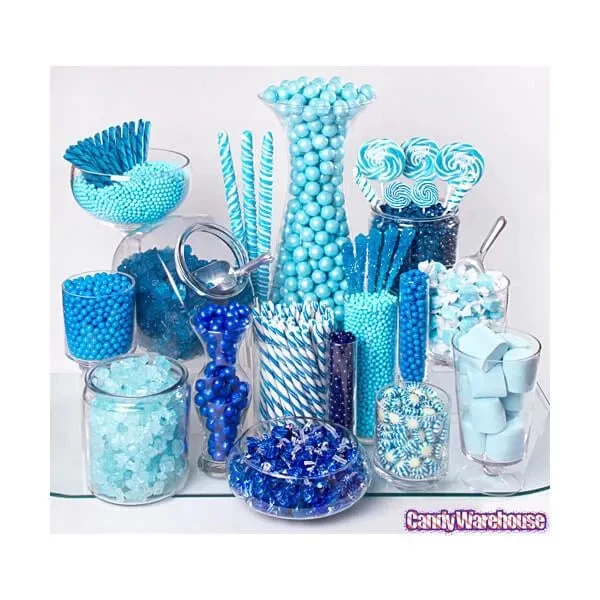 Albanese Blue Raspberry Gummy Bears: 5LB Bag - Image 3