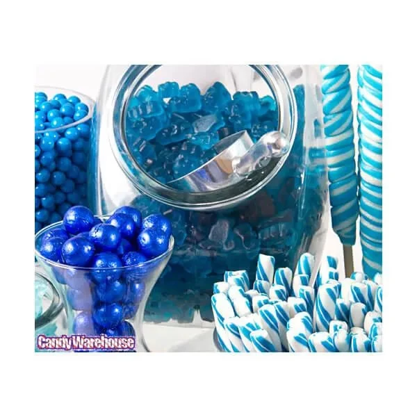 Albanese Blue Raspberry Gummy Bears: 5LB Bag - Image 4