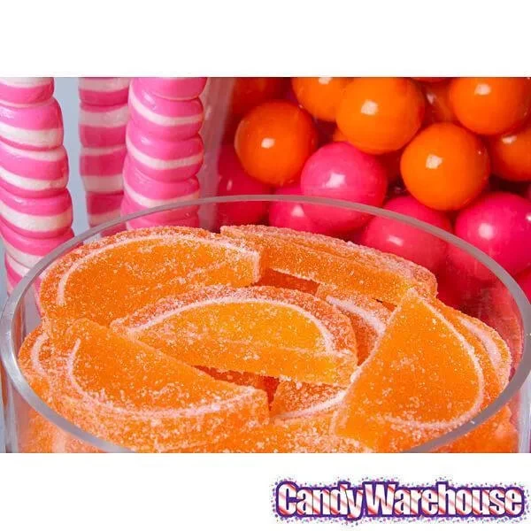 Albanese Candy Fruit Jell Slices - Orange: 5LB Box - Image 4