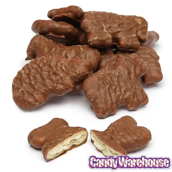 Albanese Milk Chocolate Covered Animal Crackers Candy: 2LB Bag - Image 3