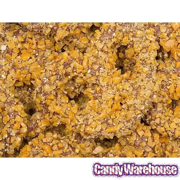 Asher's Toffee Bits Chocolate Covered Pretzels Candy: 6LB Box - Image 4