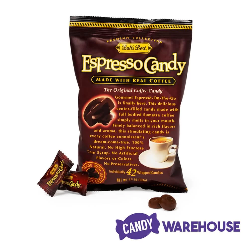 Bali's Best Espresso Candy 5.3-Ounce Bag: 12-Piece Box - Image 2