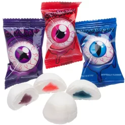 Bee International OOZing Eyeballs Candy: 3-Piece Bag