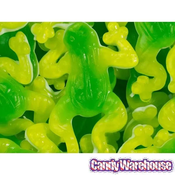 Big Green Gummy Frogs Candy: 5LB Bag - Image 3