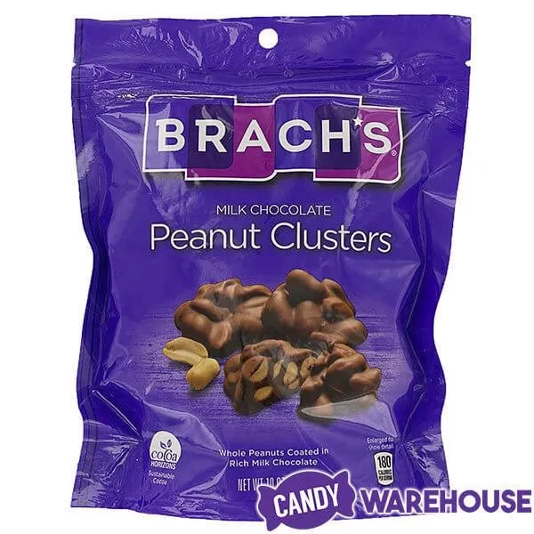 Brach's Milk Chocolate Peanut Clusters Candy: 10-Ounce Bag - Image 2