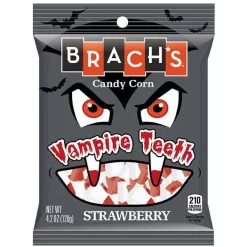 Brach's Vampire Teeth Strawberry Candy Corn: 3LB Box