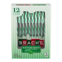 Brach's Wintergreen Candy Canes 12-PC Box