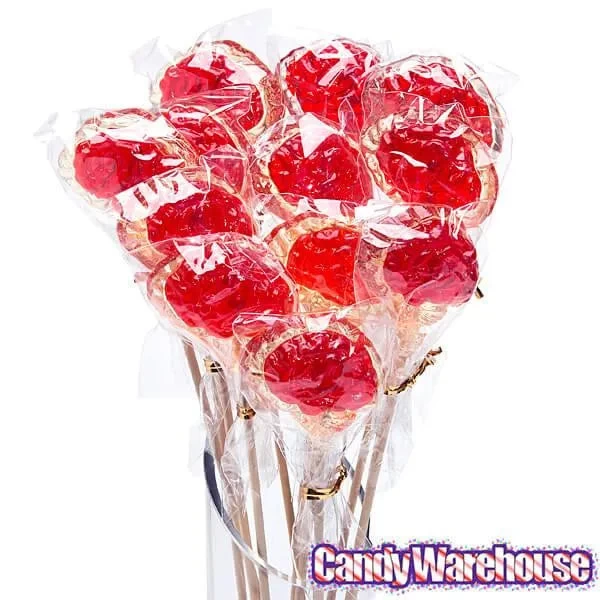 Brain Hard Candy Lollipops: 12-Piece Bag - Image 3
