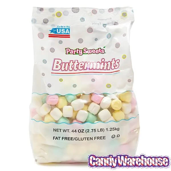 Butter Mint Creams - Assorted Pastels: 2.75LB Bag - Image 4