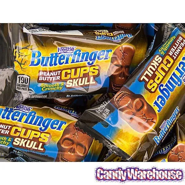 Butterfinger Peanut Butter Cups Skulls: 10.8-Ounce Bag - Image 3