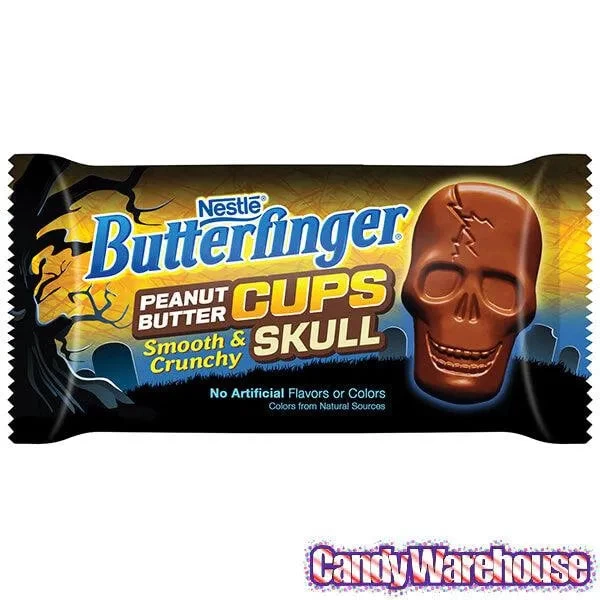 Butterfinger Peanut Butter Cups Skulls: 10.8-Ounce Bag - Image 5