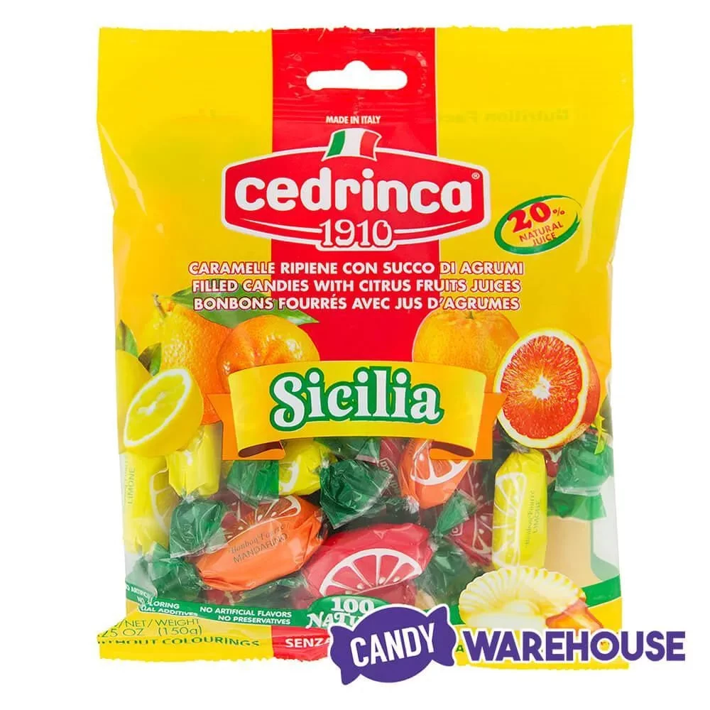 Cedrinca Citrus Flavored Hard Candy: 5.25-Ounce Bag - Image 3