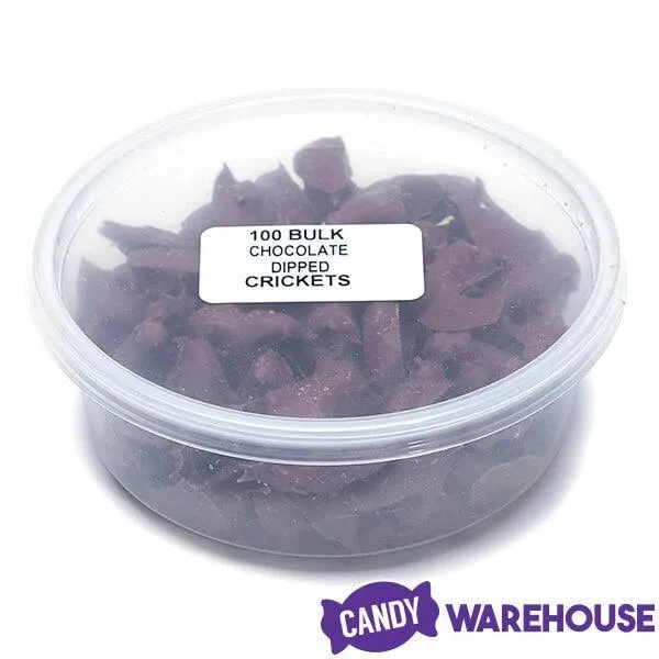 Chocolate Covered Crickets: 100-Piece Tub - Image 2