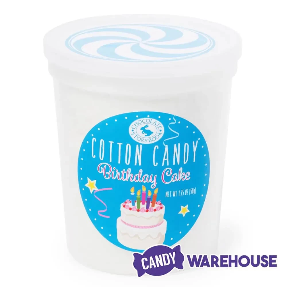 Chocolate Storybook Cotton Candy - Birthday Cake: 1-Ounce Tub - Image 2