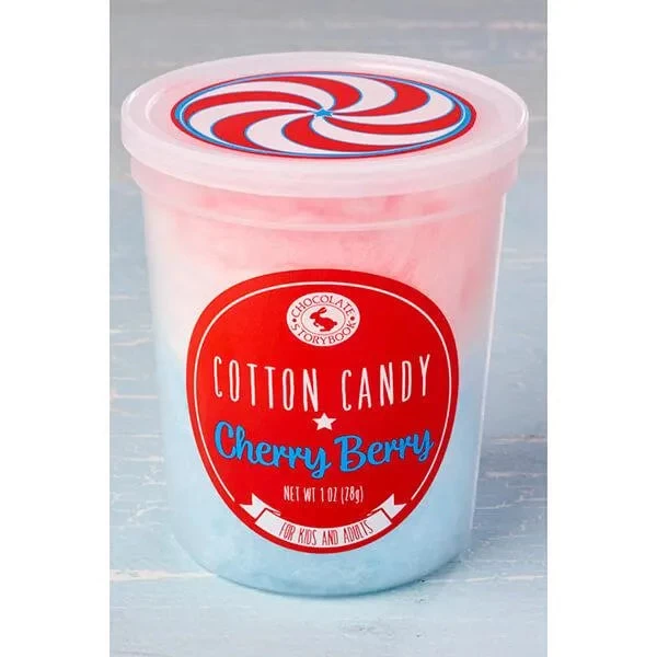 Chocolate Storybook Cotton Candy - Cherry Berry: 1-Ounce Tub - Image 3