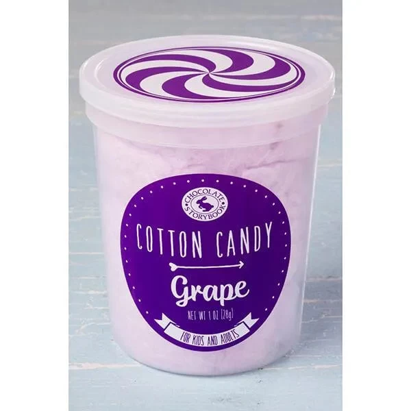 Chocolate Storybook Cotton Candy - Grape: 1-Ounce Tub - Image 2