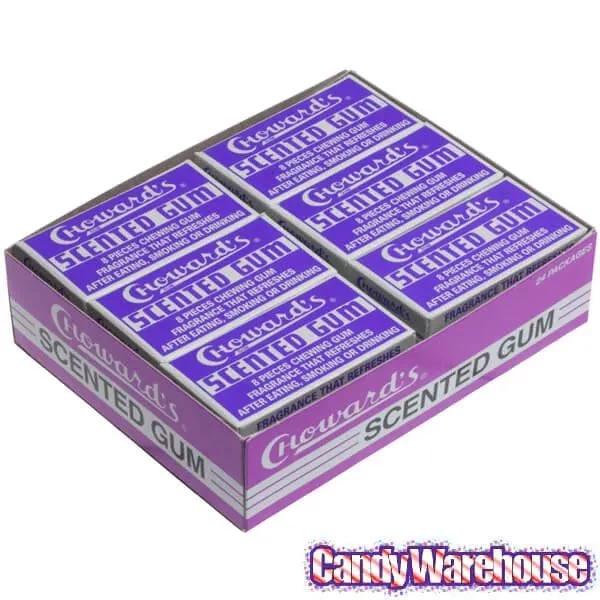 Choward's Violet Gum Packs: 24-Piece Box - Image 2