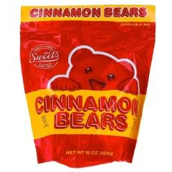 Cinnamon Bears Candy: 16-Ounce Bag