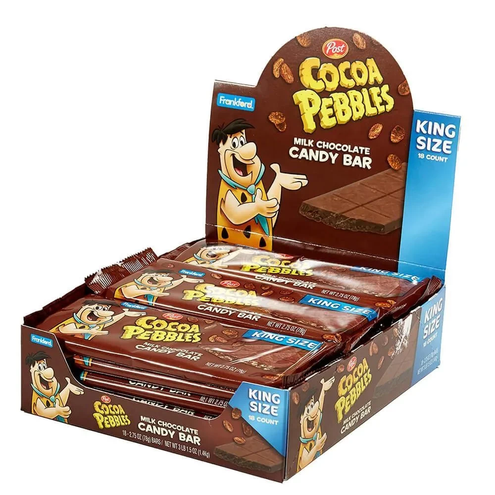 Cocoa Pebbles King Size Candy Bar: 18-Piece Box - Image 2