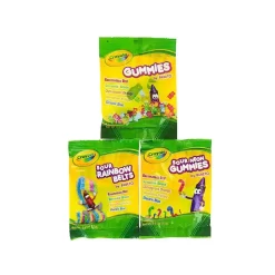 Crayola Gummy Candy Packs: 22-Piece Bag