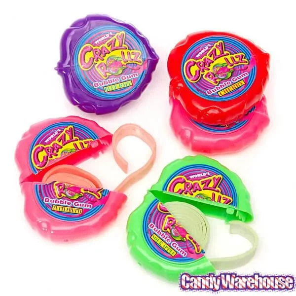 Crazy Rollz Bubble Gum Rolls: 24-Piece Box - Image 3