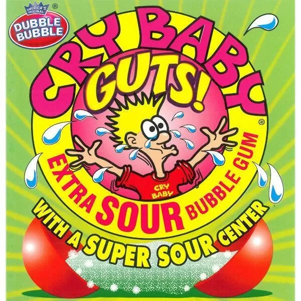 Cry Baby Extra Sour Gumballs: 240-Piece Tub - Image 4