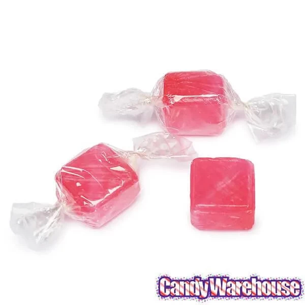 Cubes Hard Candy - Strawberry: 3LB Bag - Image 3