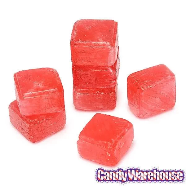 Cubes Hard Candy - Wild Cherry: 3LB Bag - Image 3