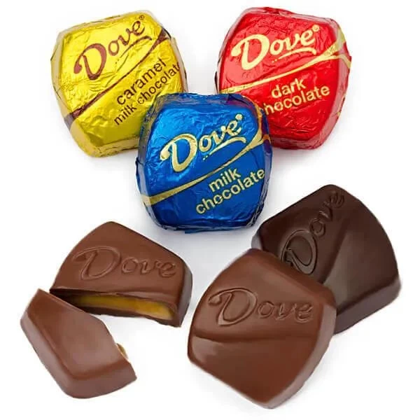 Dove Chocolate Squares Assortment: 150-Piece Bag