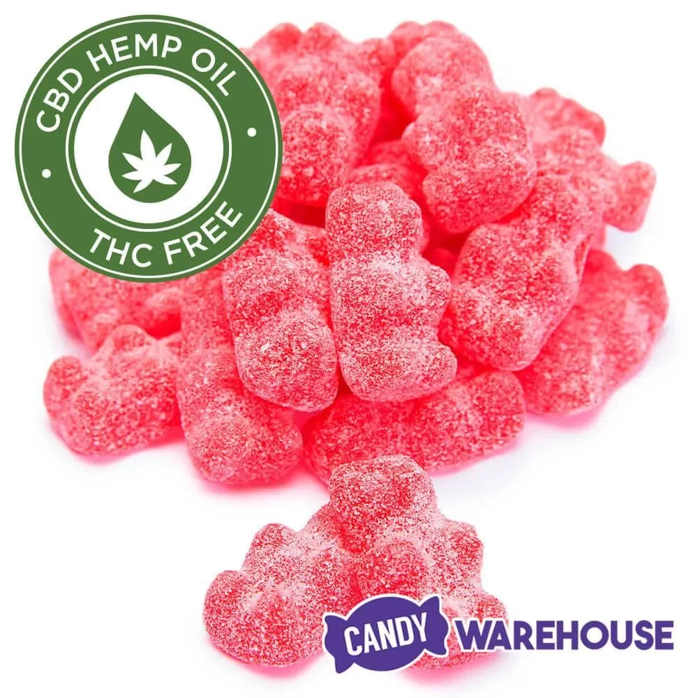 Eddy Edibles Hot Cinnamon CBD Gummies THC Free 300mg: 30 Gummy Bears - Image 2