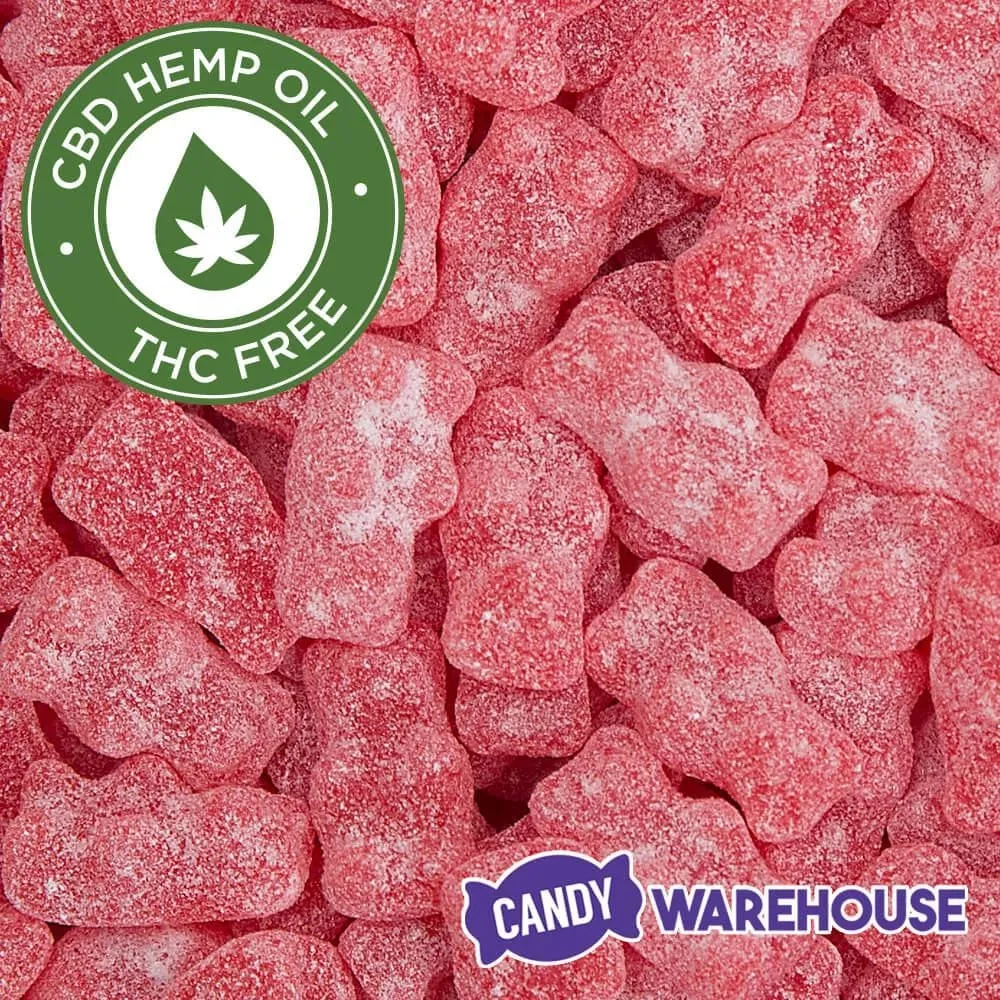 Eddy Edibles Hot Cinnamon CBD Gummies THC Free 300mg: 30 Gummy Bears - Image 3