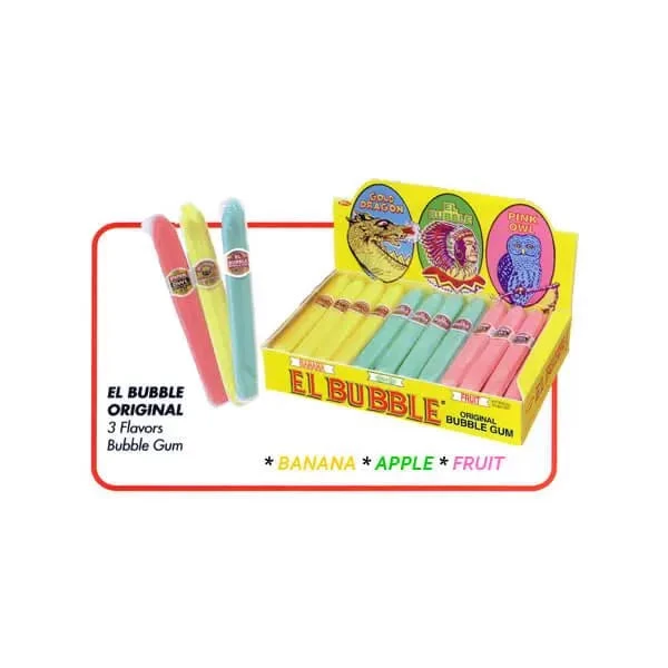 El Bubble Bubble Gum Cigars - Version I: 36-Piece Box - Image 4