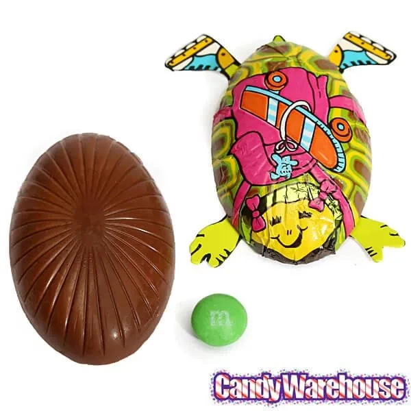 Foiled Milk Chocolate Turtles: 36-Piece Display - Image 2