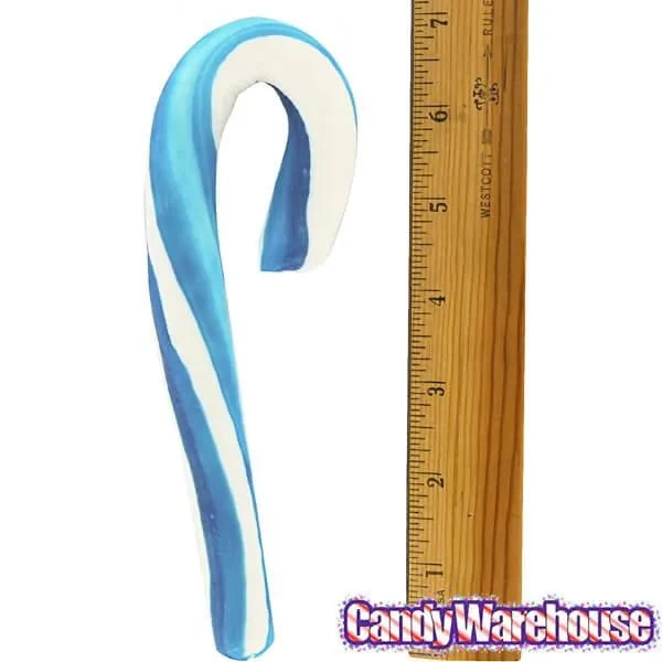 Giant 2-Ounce Blueberry Candy Canes: 12-Piece Box - Image 3
