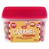Goetze's Caramel Creams Bulls Eyes Candy - Vanilla: 100-Piece Tub