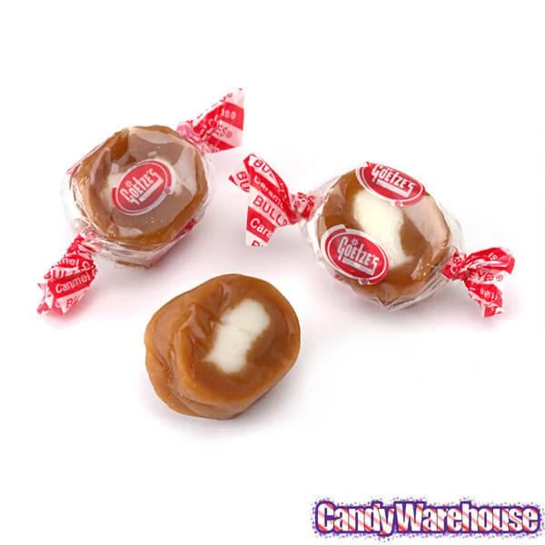 Goetze's Caramel Creams Bulls Eyes Candy - Vanilla: 100-Piece Tub - Image 3