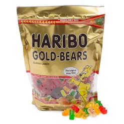 Haribo Gold-Bears Gummy Bears Candy: 1.8LB Bag