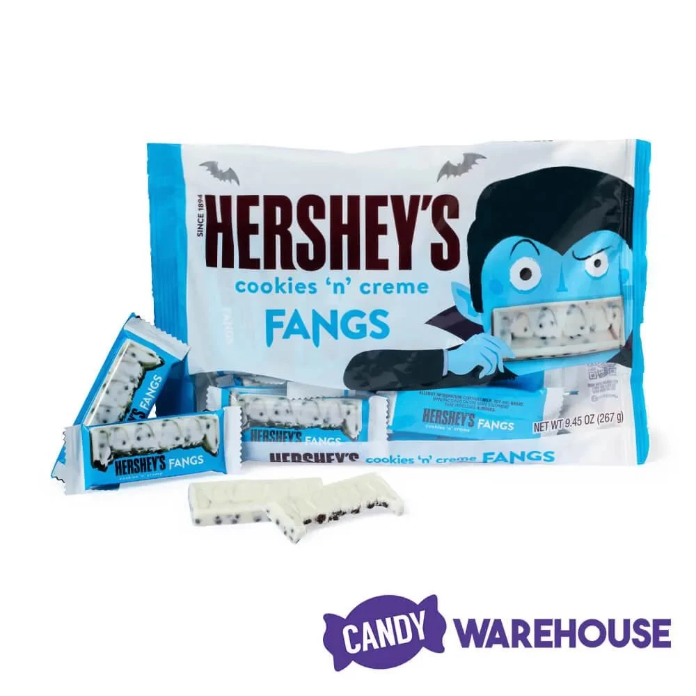 Hershey's Cookies N Creme Fangs: 20-Piece Bag - Image 2