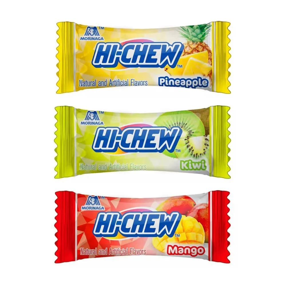 Hi-Chew Fruit Chews Candy Packs - Tropical Mix: 20-Piece Bag - Image 2