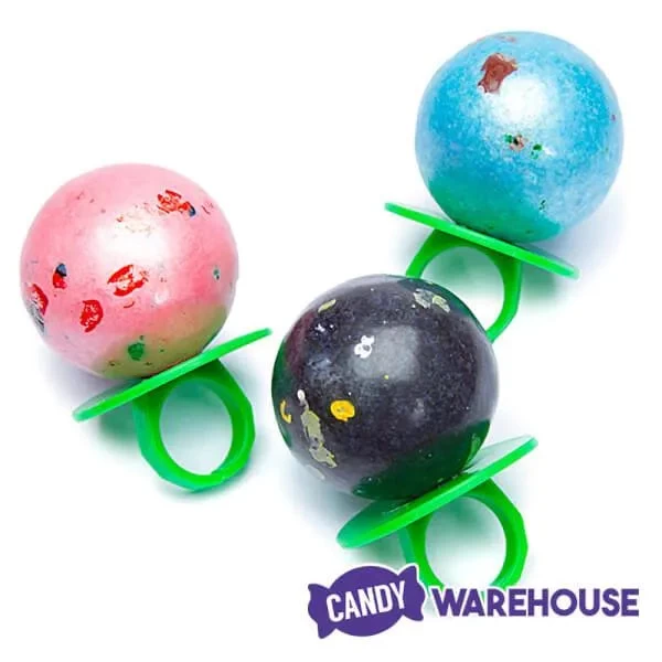 Jawbreaker Candy Rings: 18-Piece Display - Image 4