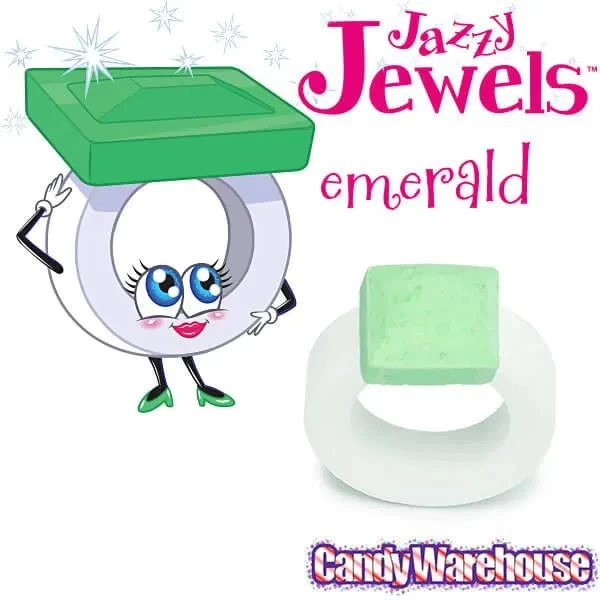 Jazzy Jewels Candy Rings: 30-Piece Jar - Image 6
