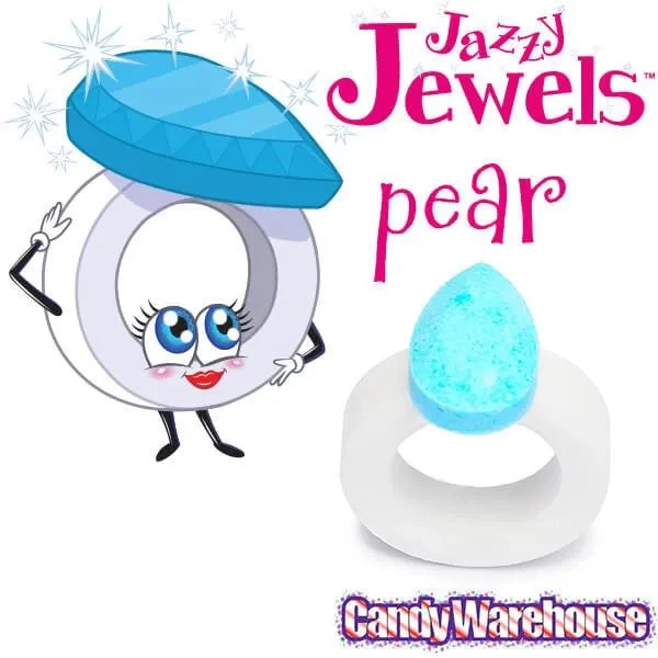 Jazzy Jewels Candy Rings: 30-Piece Jar - Image 7