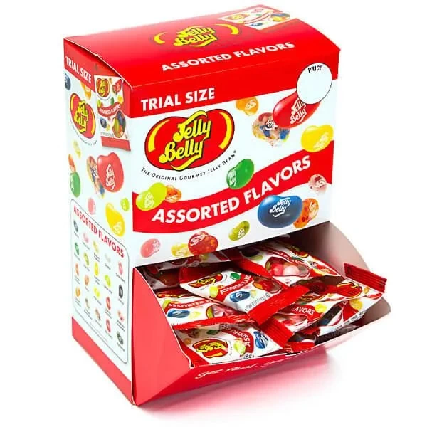 Jelly Belly Assorted Flavors Jelly Beans Mini Packets: 80-Piece Box - Image 4