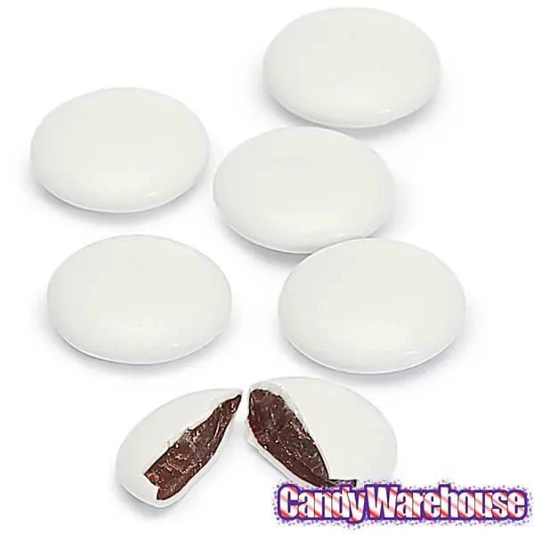 Koppers White Mint Dark Chocolate Discs: 5LB Bag - Image 2