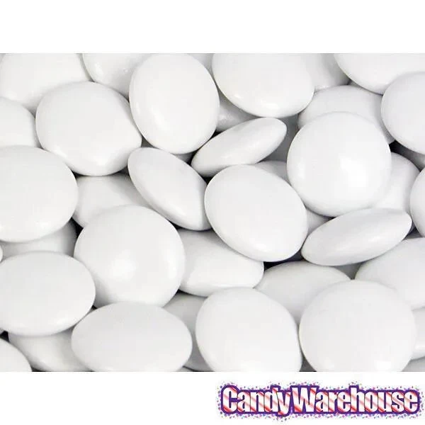 Koppers White Mint Dark Chocolate Discs: 5LB Bag - Image 4
