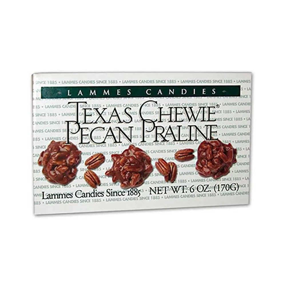 Lamme's Texas Chewie Pecan Pralines: 6-Ounce Gift Box - Image 2