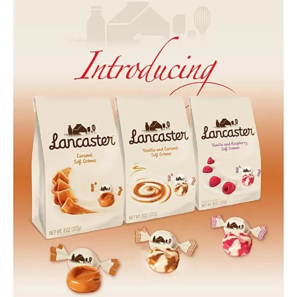 Lancaster Caramel And Vanilla Soft Cremes Candy: 8-Ounce Bag - Image 2