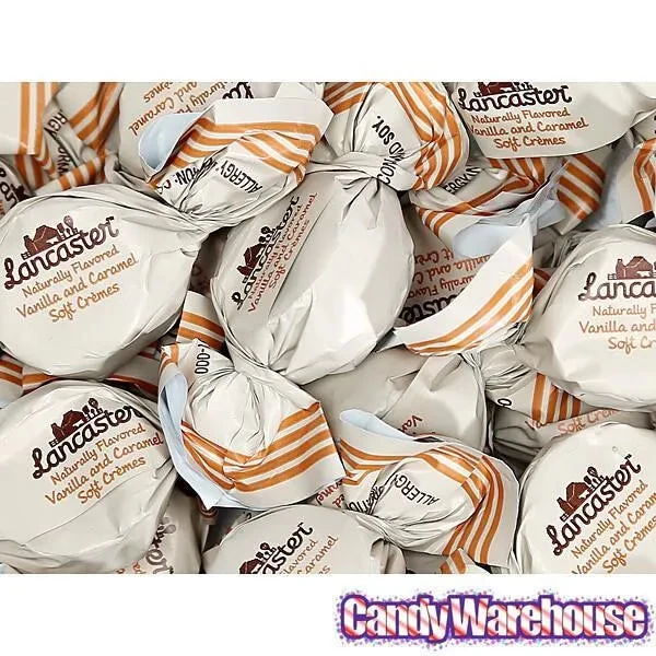 Lancaster Caramel And Vanilla Soft Cremes Candy: 8-Ounce Bag - Image 3