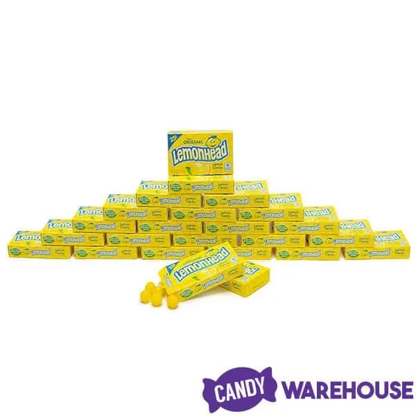 Lemonhead Candy Mini Packs: 24-Piece Box - Image 3