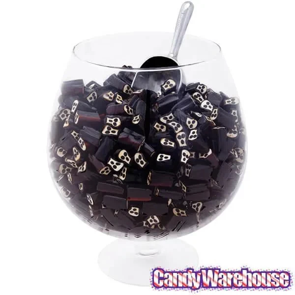 Licorice Skulls Candy: 5LB Bag - Image 3
